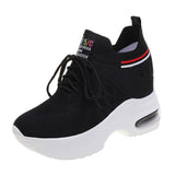 Breakj Heplatform Sports Shoes Light Mesh Breathable Recreational Running Shoes 2023 Spring And Autumn New Women's Shoes