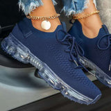 Breathable Mesh Sneaker 2020 Woman Lace Up Vulcanized Ladies Comfortable Women's Casual Flat Female Tennis Shoes Plus