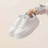 Breakj 2025 Spring Small White Shoes New Korean Ins Female Student Platform Ighten Sports Board Shoes Casual Street Shot MXF
