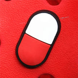 Sale 1pcs Medical Supplies PVC Shoe Charms Cute Stethoscope Syringe Shoe Buckle Decoration Jibz fit Croc Kids X-mas