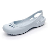 Women's fashion Clog Shoes Sandals Sweet Cute Jelly Shoes Women Casual Sandals Garden Lady Beach Plastic Shoes