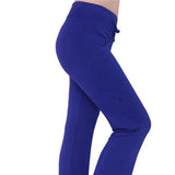 Wide Leg Trousers Women Harem Pants Mid Waist Flowy Casual Summer Cotton Long Loose Female Sexy
