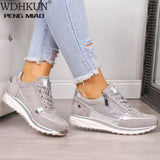 Women's Shoes Wedges Sneakers Women Vulcanize Shoes Shake Women Shoes Fashion Girls Sport Woman Footwear Loafer