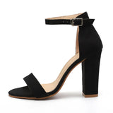 Women Sandals Ankle Strap Summer Shoes Woman High Heels Sandals Plus Size 43 Chaussures Femme Open Toe Women Summer