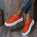 2022 Spring New Women Platform Shoes Rhinestone Thick Bottom Sneakers Women Vulcanized Shoes Fashion Sneakers Large