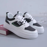 Ins Tide Base Small White Shoes Spring 2023 New Breathable Platform Women's Shoes Korean Fashion Student Board