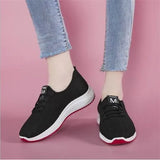 Platform Sneakers 2020 New Spring Fashion Women Casual Shoes Breathable Mesh Shoes Woman Black Sneakers Tenis