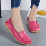 Hot Sale Women Round Head Shoes Solid Color Sewing Women Summer Comfy Flat Sneakers Leisure Walking Femininas Footwear Plus