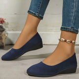 Breakj 2025 New Large-Size Tip-Tloping Single Shoes Women's Bean Shoes Sports Casual