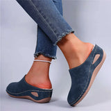 Breakj Slope And Plus-E-Legged Slippers Women's New Slopes In The Autumn And Winter Of 2025 And A Foot Pedal Bag Head Casual