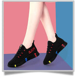 Platform Sneakers 2020 New Spring Fashion Women Casual Shoes Breathable Mesh Shoes Woman Black Sneakers Tenis