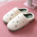 Home Slippers Women Men Winter Fur Plush Keep Warm Flat House Indoor Shoes Woman Soft Comfort Cotton Female