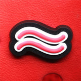 Sale 12 Constellation Symbols PVC Shoe Charms Cute Scorpio Leo Virgo Shoe Buckle Decoration Jibz fit Croc Kids X-mas