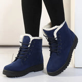 Boots Winter Ankle Boots For Women Winter Shoes Female Snow Boots Botas Mujer Warm Plush Shoes Woman Plus Size