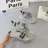 Women 2021 Platform Shoes Fashion Crystal Bling Shoes Ladies Trainers Casual Chunky Sneakers Women Basket