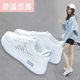 Breakj White Shoes Women 2025 Spring And Summer New Female Casual Shoes Korean Version Of Fashion Student Shoes Lightweight Breathable Flat Plate