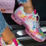 Breathable Mesh Sneaker 2020 Woman Lace Up Vulcanized Ladies Comfortable Women's Casual Flat Female Tennis Shoes Plus