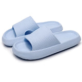Thick Platform Cloud Slippers Summer Beach Eva Soft Sole Slide Sandals Leisure Ladies Indoor Bathroom