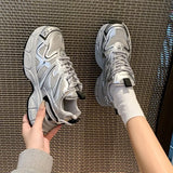 Shoes And Women's Shoes Ins Trend 2024 New Spring Thick-Soled Sports Shoes Net Show Feet Small Network Celebrity Casual