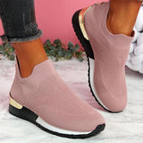 Women Vulcanized Shoes Mesh Light Breathable Women Sneakers Flats Casual Female Trainers Walking Shoes Zapatillas