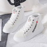 New White Boots Women Shoes Winter Sneakers Platform Pink Snow Boots Fur Sport Casual Shoes Woman basket femme Big Size