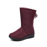 Warm Snow Boots Furry Plush Ladies Ankle Boots Female Short Boot Comfortable Women's Shoes Soft Casual Fashion Zipper