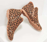 Shoes Women 2021 Plus Velvet Warm Cotton Boots Casual Snow Boots Women Size 43 Leopard Ankle Boots Botines