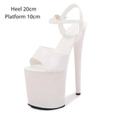Color Dress Party Shoes Women Fashion Design Sexy Catwalk Sandals High Heels Platform Stiletto Girls Shoe Club