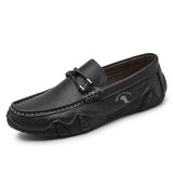 o'clock Classic Men Casual Loafers Autumn Anti-skid Male Flats Shoes Soft Breathable Slip-on Footwear Stylish