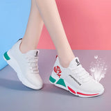 Platform Sneakers 2020 New Spring Fashion Women Casual Shoes Breathable Mesh Shoes Woman Black Sneakers Tenis