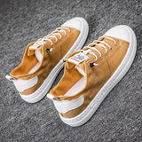 Sneakers Casual Canvas Men Shoes Autumn Unisex Fashion Breathable Low Top Lace Up Casual Shoes Mens Non-slip