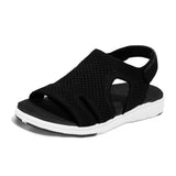 2021 New Women's Soft & Comfortable Sandals Mesh Upper Breathable Sandals Adjustable Cross-strap Design women