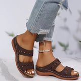 Breakj Summer New Women's Thick-Bottomed Slippers Large-Size Fish Mouth Thick Bottom Beach