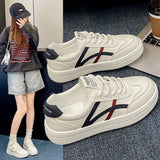 Small White Shoes Women's Leisure Fashion New Flat Shoes In The Spring Of 2024 Korean Sports