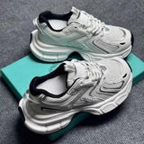 Breakj Old Dad Shoes Women's Apricot Color 2023 New Autumn Version Of Thick-Sed Loose Cake Shoes Sports Casual