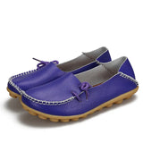 Shoes Casual PU Leather Flat Shoes For Women Round Toe Non Slip Nurse Chef Shoes Women Flats Fashion Chaussure