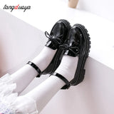 Girls Princess Lolita JK School Leather Single Shoes Anime Party Cosplay Women Japanese Style Academy Lace Bow Doll