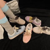 Breakj New Summer Sports Shoes Women's Moral Training Shoes Small White Shoes Non-Slip Running Shoes Women's Comfortable Platform Night Run Morning