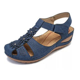 Appliques Fashion Sandals Woman 2020 Summer Hook Loops Women Wedges Women's Platform Casual Female Beach Shoes Plus
