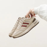 Breakj Korean Version Of The New Dad Shoes Female 2025 Spring Student Running Sports Thick Platform Increased Leisure Street Shot