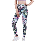 Gradient Legging Women Trousers Athletic Yuga Pants Push Up Leggins Fitness Gym Sport Running High Waist