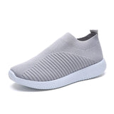 Breakj New Fly Weaving Shallow Mouth Low Help Light And Breathable One-Foot Pedal Round Head Large-Size Leisure Flat-Bottomed