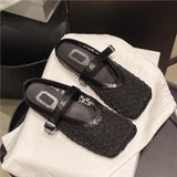Breakj Bottom French Bag Head Half Slippers Wear Women's Shoes In The Summer Of 2025 New Mesh Breathable Soft Base Cool