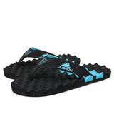 Beach Flip Flops Casual Bath Slippers Breathable Flip Flop Men Thick-Soled Home Shoes Non-Slip Indoor And Outdoor