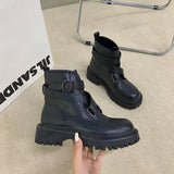 Boots Women's Shoes British Style Autumn New All-match Fashion Niche Women's Boots Ladies
