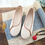 Breakj Shoes Cloth Shoes New Oxford Sole Walk Leisure Women's Shoes Pure Color Tea Clothing Single Shoes Mother