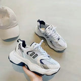 wind reflective old shoes women 2021 spring sports casual shoes flat breathable comfortable women's