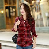 Winter New Arrivals Warm Women Plus Velvet Thicke Plaid Shirt Style Coat Jacket Woman Casual Tops Clothes Female
