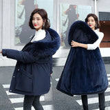 Fashion Winter Jacket Thick Warm Short Parkas Women Winter Coat Elegant 8 Colors Cotton Hooded Jackets Female