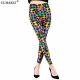 Women's Sports Pants Fitness Gym Legging Print Running Sexy Elastic Workout Leggins Pus Size
